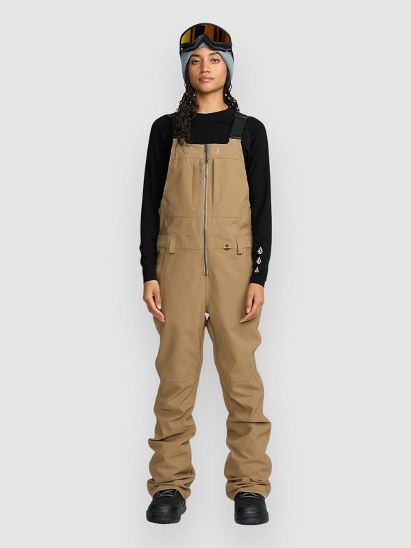 Volcom Swift Overall Bib Pants bronze