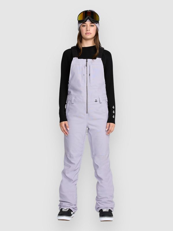 Volcom Swift Overall Bib Pants lavender aura