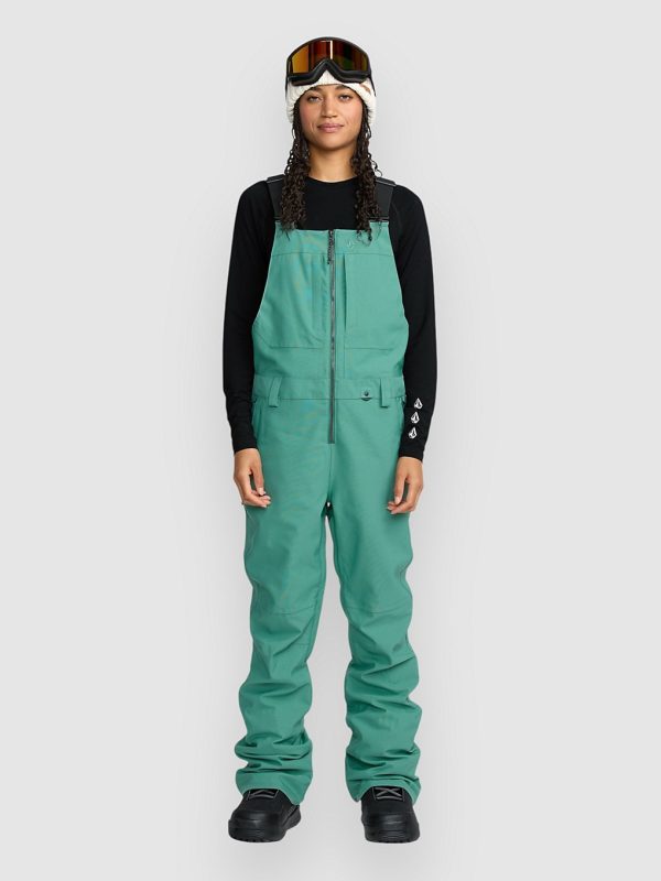 Volcom Swift Overall Bib Pants spruce green