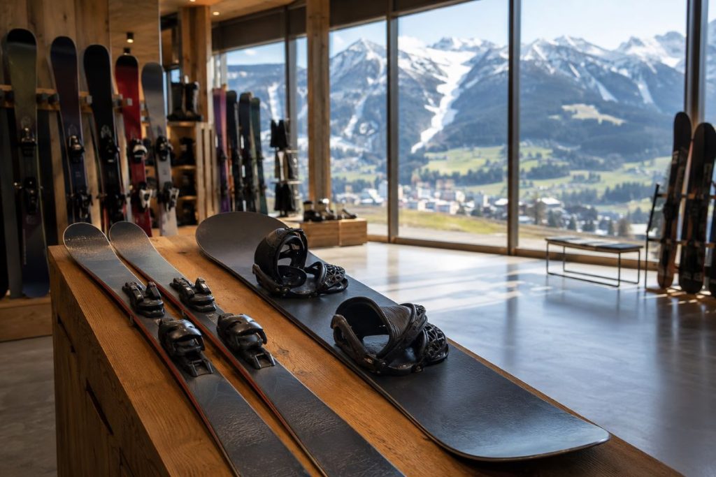 Ski und Snowboard kaufen - worauf achten? (KI, Symbolbild)