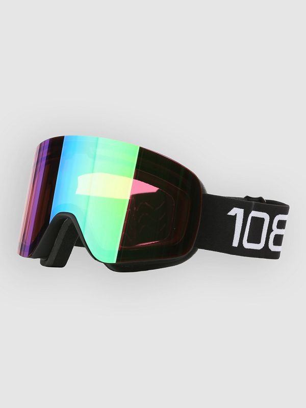 1080 Face Shot Matte Black + Bonus Lens Goggle pink / full revo gree