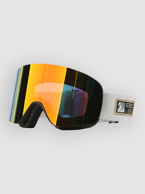 1080 Face Shot Matte Black Mercury +BonusLens Goggle grey / revo red