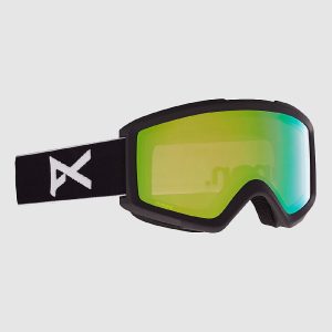 Anon Helix 2 Black +Bonus Lens Goggle prcv vrbl grn