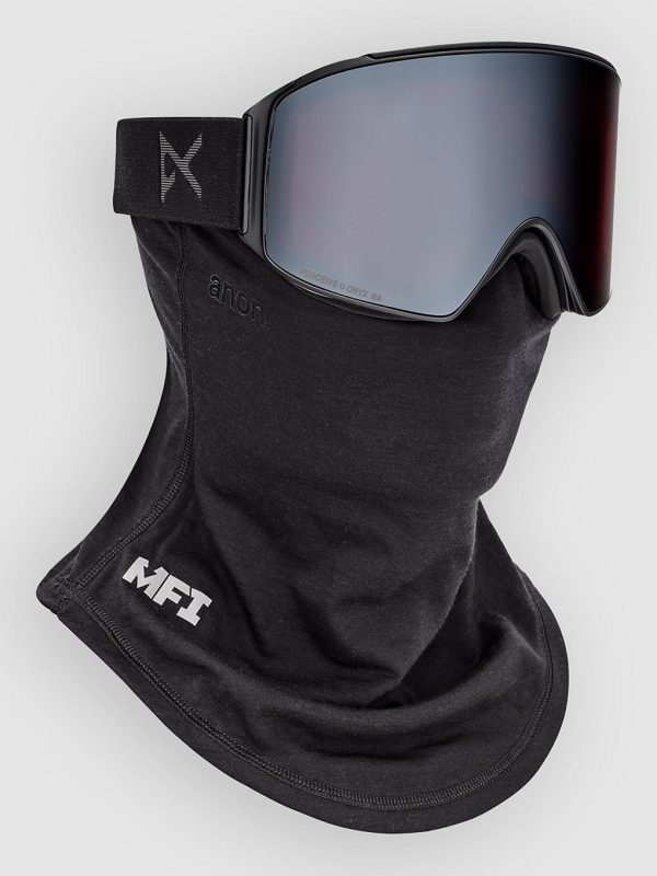 Anon Mfi Wool Neck Warmer black