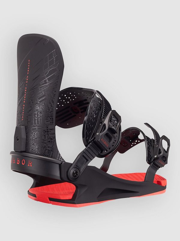 Arbor Utility 2027 Snowboard-Bindung red gerard