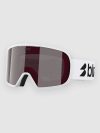 BLIZ Active Eyewear G002 Matte White Goggle pink w silver mirror