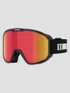 BLIZ Active Eyewear Rave Matt Black W White Goggle brown red