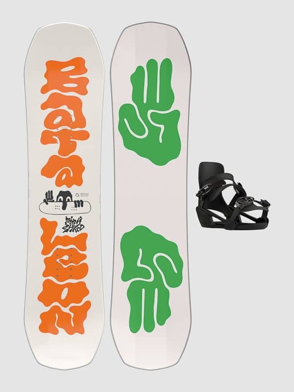 Bataleon Minishred + Minishred S 2026 Kids Snowboard-Set none