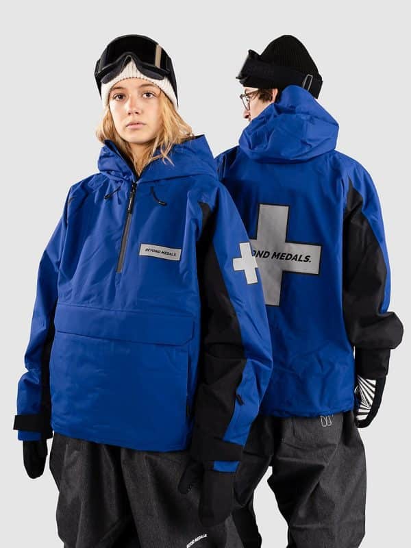 Beyond Medals Retro 2L Anorak blue