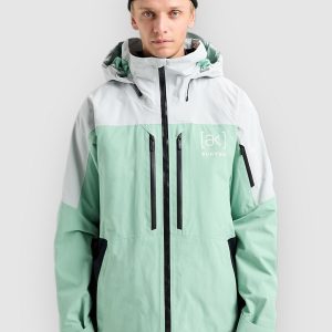 Burton AK Gore-Tex Swash Jacke graycl / stsage / trublk