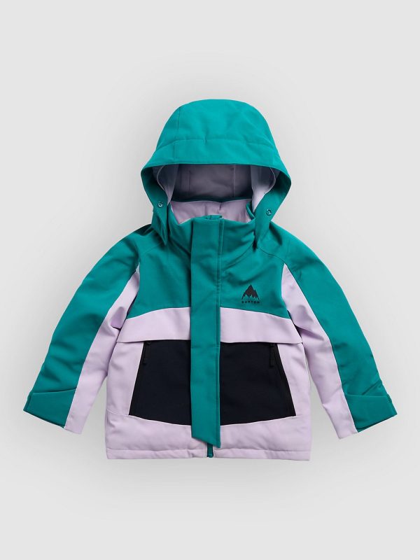 Burton Ascutney Kids Jacke pactea / moondp / trublk