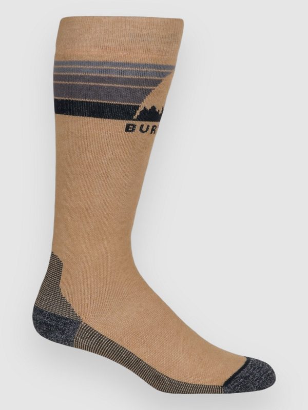 Burton Emblem Mdwt Funktionssocken summit taupe