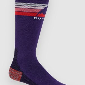 Burton Emblem Midweight Funktionssocken prism violet