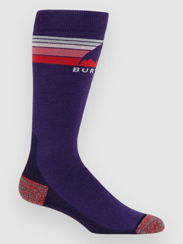 Burton Emblem Midweight Funktionssocken prism violet