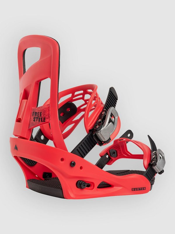 Burton Freestyle 2027 Snowboard-Bindung geranium red