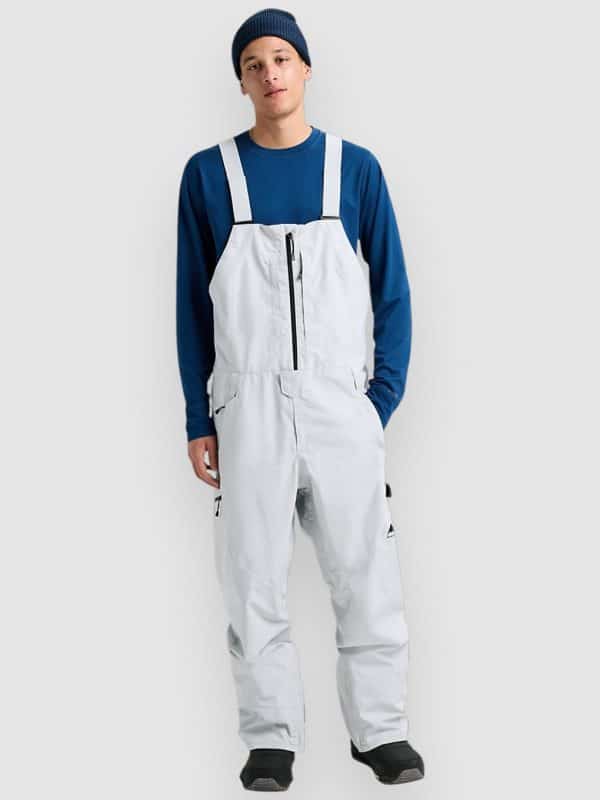 Burton Gore-Tex Reserve 2L Bib Pants gray cloud