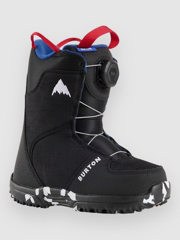 Burton Grom BOA 2027 Kids Snowboard-Boots black