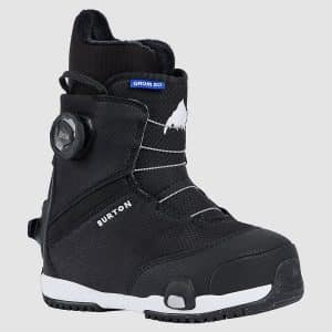 Burton Grom Step On 2027 Kids Snowboard-Boots black