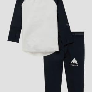 Burton Kd Td Mdwt Kids Funktionsshirt stowht / trublk