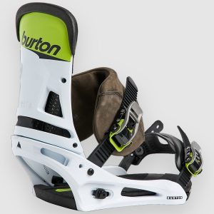Burton Malavita 2026 Snowboard-Bindung green / white / black