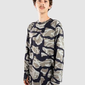 Burton Midweight Crew Funktionsshirt graffiti camo