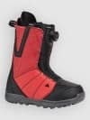 Burton Moto BOA 2027 Snowboard Boots geranium red grid / black