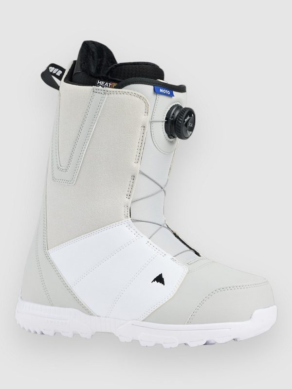 Burton Moto BOA Snowboard Boots gray cloud