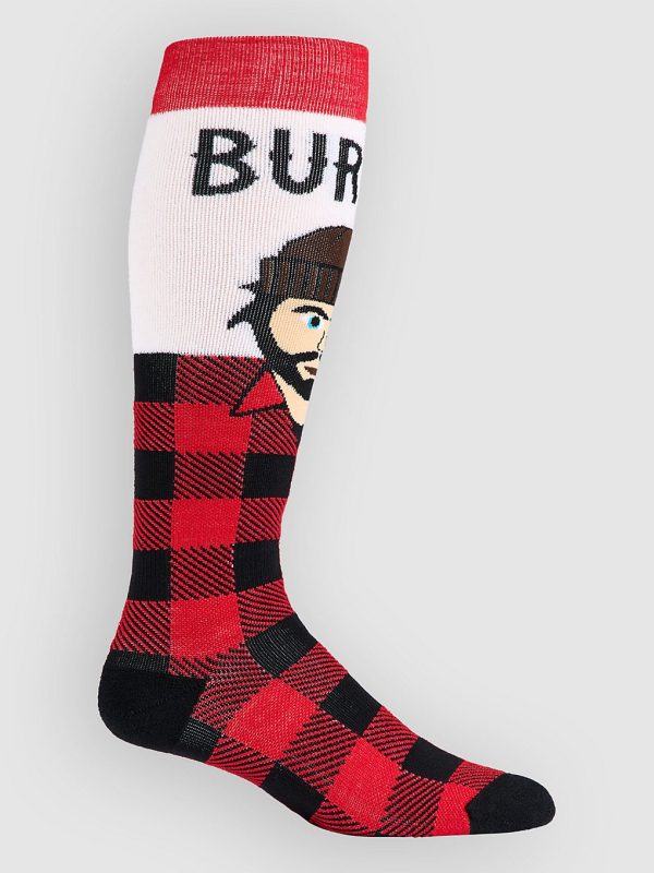 Burton Partyllap Funktionssocken lumberjack
