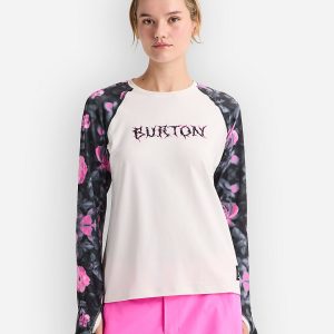 Burton Roadie Tech Crew Funktionsshirt shcwfl / stowht