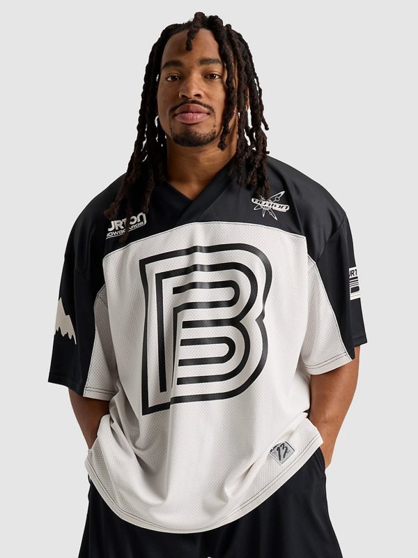 Burton ZEB B Ss Jersey Funktionsshirt stowht / trublk
