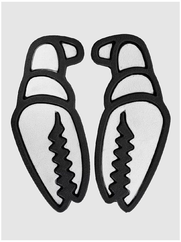 Crab Grab Mega Claws Stomp Pad black + white