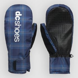 DC Franchise Print 10K Fäustlinge bluebird plaid