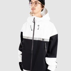 DC Intel 30K Jacke white / black