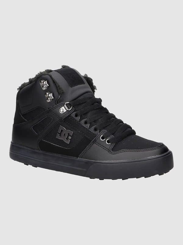 DC Pure High-Top WC WNT Schuhe Winter Schuhe black / black / black