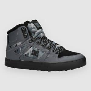DC Pure High-Top WC Wnt Winter Schuhe dark grey / black