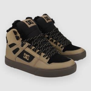 DC Pure High-Top WC Wnt Winter Schuhe tan / black