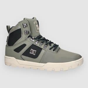 DC Pure High-Top WR Winter Schuhe green / black / white