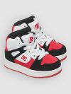 DC Rebound Toddler Kids Winter Shoes black / red / white
