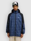 DC Trackstar 10K Jacke bluebird plaid