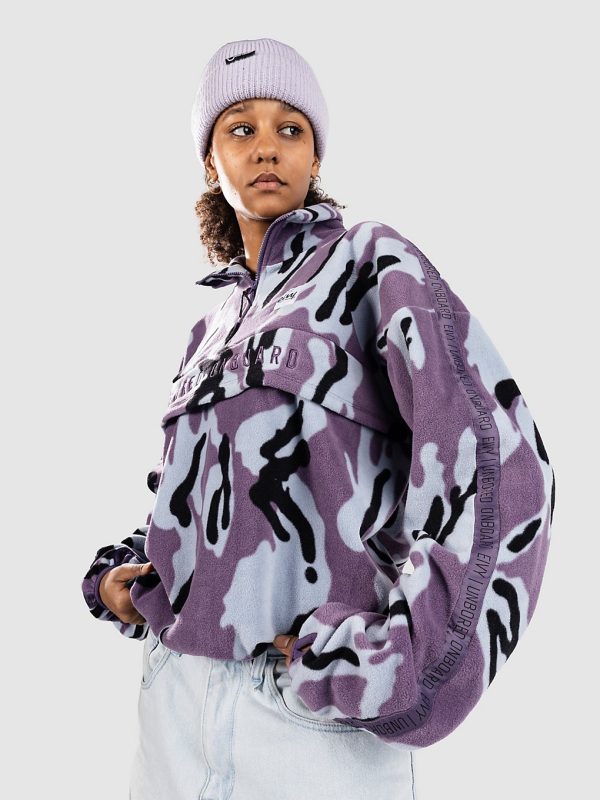 Eivy Ball Fleece Isolationsjacke purple stray