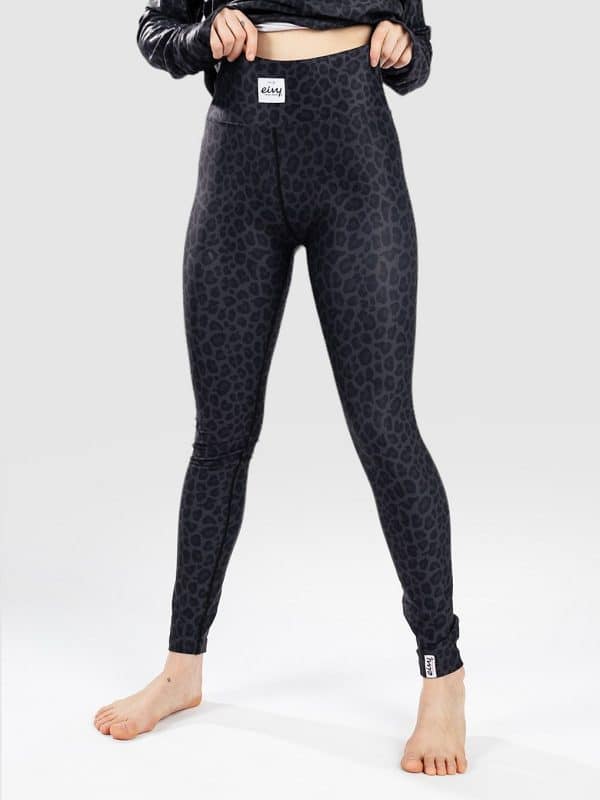 Eivy Pocket Funktionshose black leopard