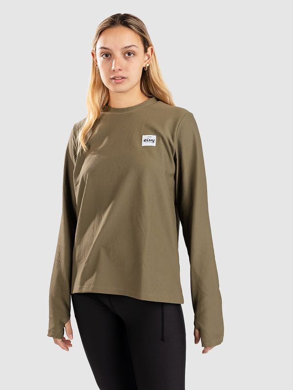 Eivy Versa Loose Fit Rib Top Funktionsshirt olive
