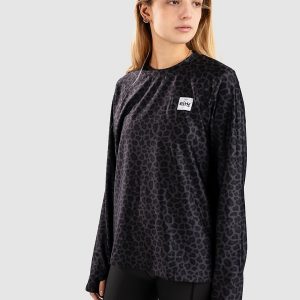 Eivy Versa Loose Fit Top Funktionsshirt black leopard