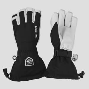 Hestra Army Leather Heli Ski Handschuhe black