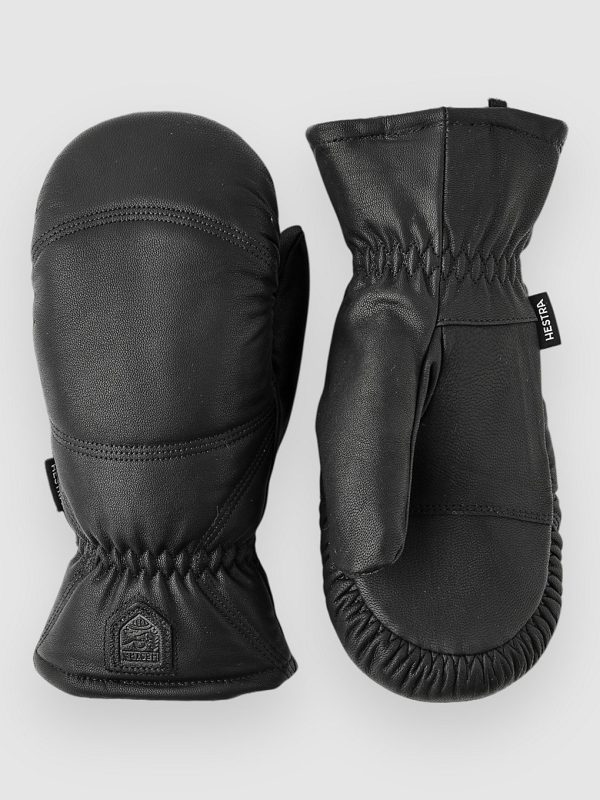 Hestra Leather Box Fäustlinge black