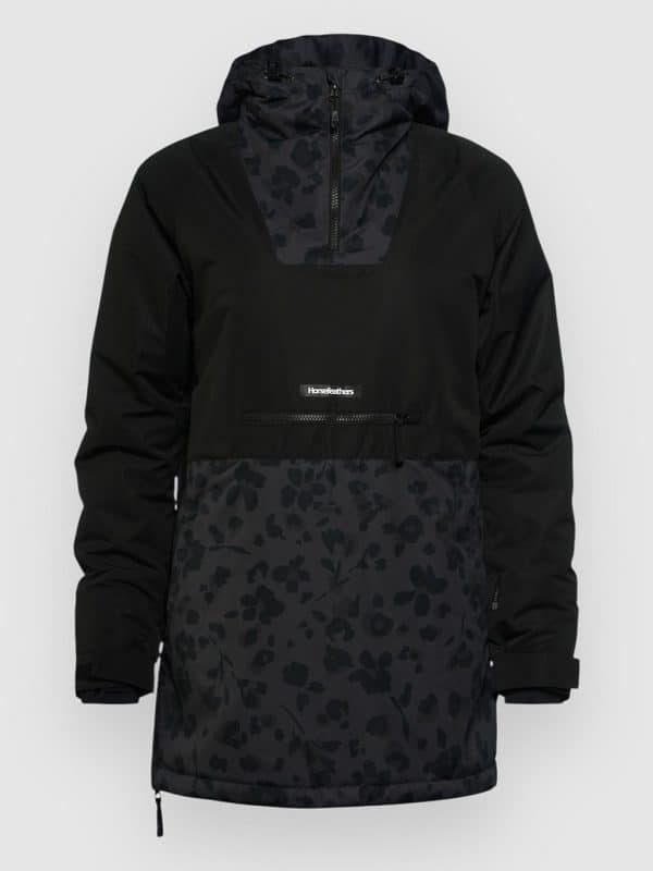Horsefeathers Fiora Anorak floral cheetah