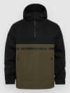 Horsefeathers Gordie Anorak black / olive night