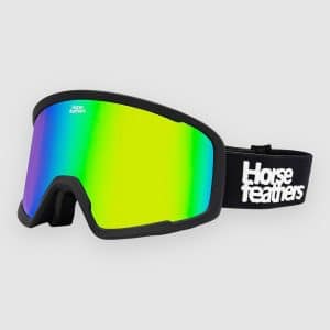 Horsefeathers Huck Black black mirror green