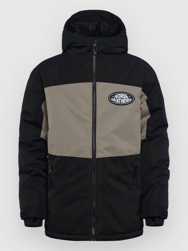 Horsefeathers Juno Kids Jacke black / taupe