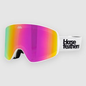 Horsefeathers Lynx White white mirror pink